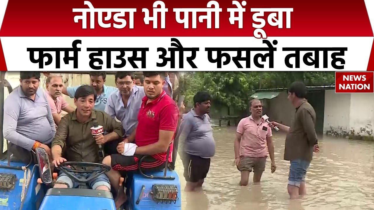 Yamuna Flood Ground Report | Noida & Greater Noida डूबे | Farmhouse और फसलें तबाह