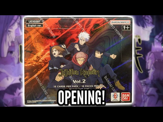Jujutsu Kaisen Vol. 2 Booster Box Opening… Was It Worth It? - YouTube