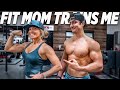 I ASKED A FIT MOM TO TRAIN ME