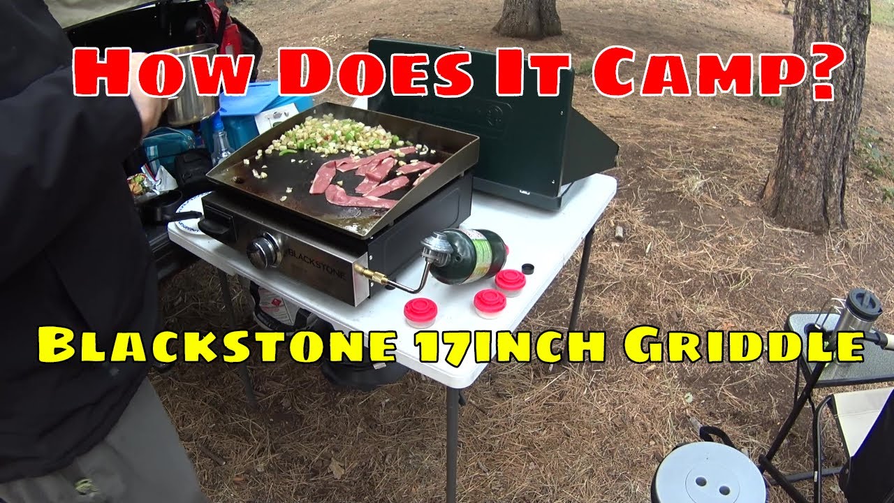 Blackstone 17 inch Griddle Camping Breakfast YouTube