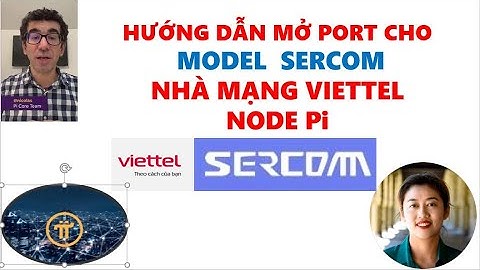 Hướng dẫn mở port modem viettel	Informational