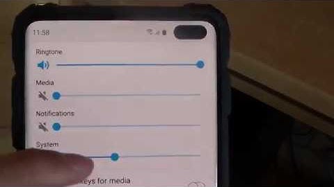 Galaxy S10 / S10+: How to Mute all sounds