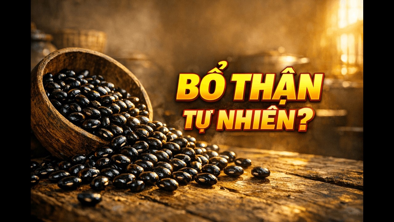 Đậu đen – Bổ thận tráng dương đơn giản