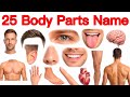 25 शरीर के अंगों के नाम | 25 Body Parts Name English and Hindi | Learn Body Parts for Kids 👶 Nose