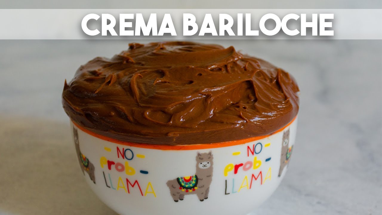 CREMA BARILOCHE, ideal para rellenar y decorar tortas