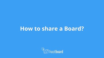HootBoard 101: How to share a Board