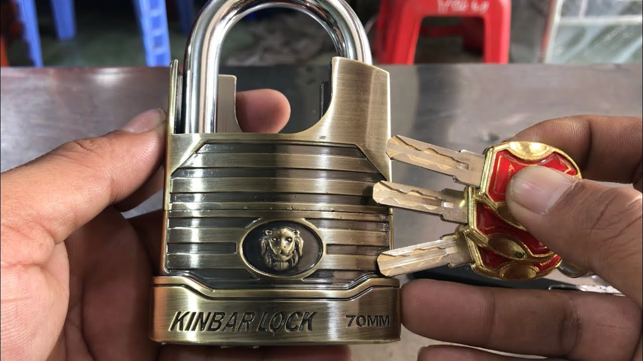 Kin Bar Key Mở khoá KINBAR báo động chìa phay - YouTube