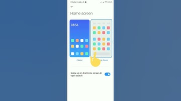 How to enable app drawer setting in xiaomi Redmi phone