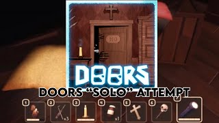 The Doors “solo” run except I can’t do the last 10 doors |Roblox