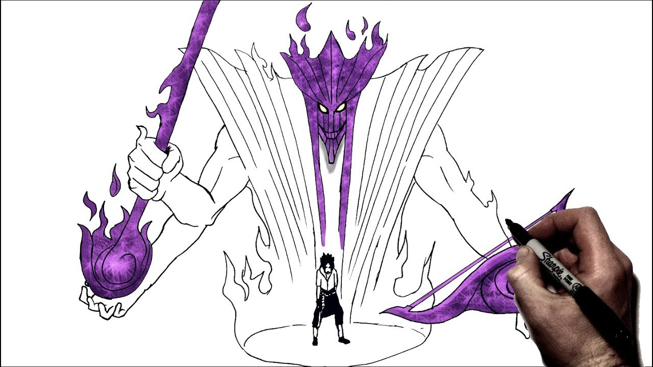 Naruto and Sasuke Susanoo Ready  Daily Anime Art