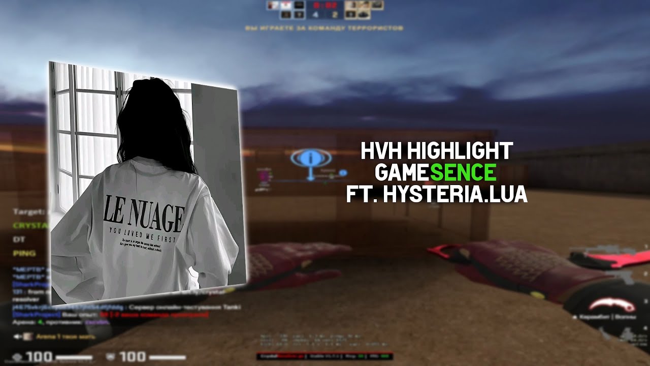 [240fps] ft. hristosense.top | hvh highlight | hysteria.lua #2 - YouTube
