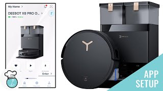 Ecovacs X8 Pro Omni App Setup screenshot 1