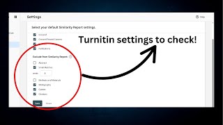 Turnitin Plagiarism and AI checks
