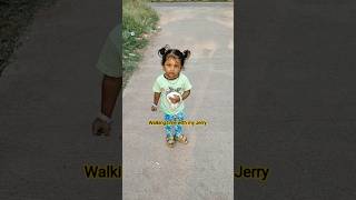 Walking time with my Jerry.. #shortsfeed #viral #shortvideo #shorts #walking #kidsvideo