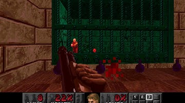 PsyDoom - Title screen, credits and demo reel