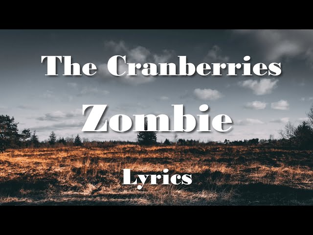 Sally Forth Independent on X: The Cranberries Zombie w lyrics   #IRA #WarSongs #Karaoke #AmandaKnox   / X