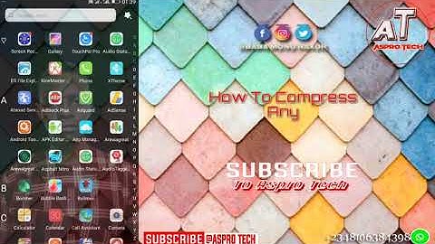 How To Compress Any Files To Become Zip Using Es File Explorer