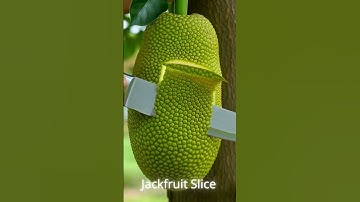 ASMR Cutting – Satisfying Jackfruit Slice #asmr #fruit #oddlysatisfying #satisfying #relaxing