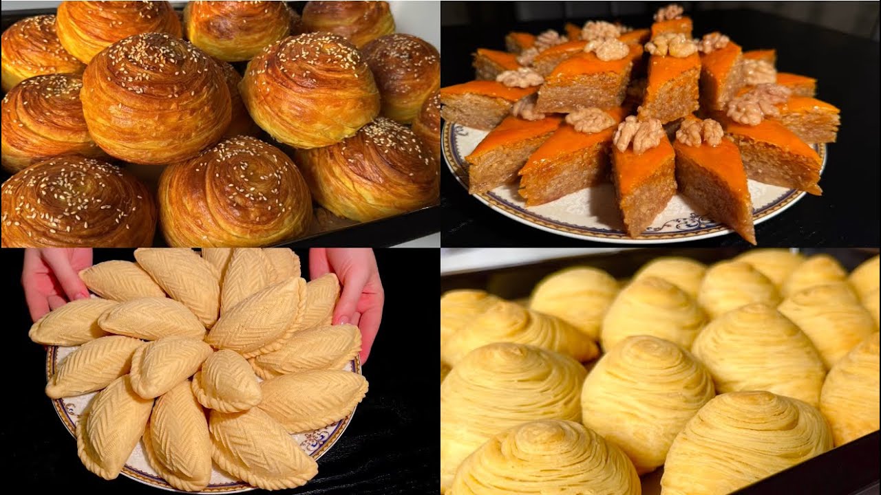 NÖVRUZUN BƏZƏYİ ƏN GÖZƏL🌹ŞİRNİYATLARI 4 resept BİR videda