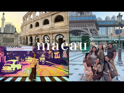#KriziaGoesTo Macau: Free ferry ride from Hongkong, One day in Macau 🇲🇴 | Krizia Jamille
