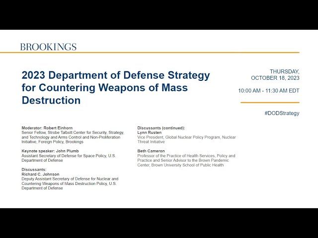 National Defense Examples