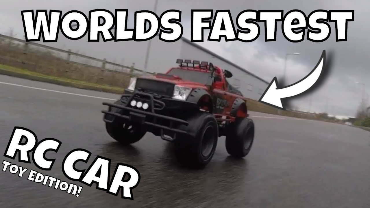 Worlds Fastest RC Car Toy Edition   Brushless New Bright Walmart RC Car