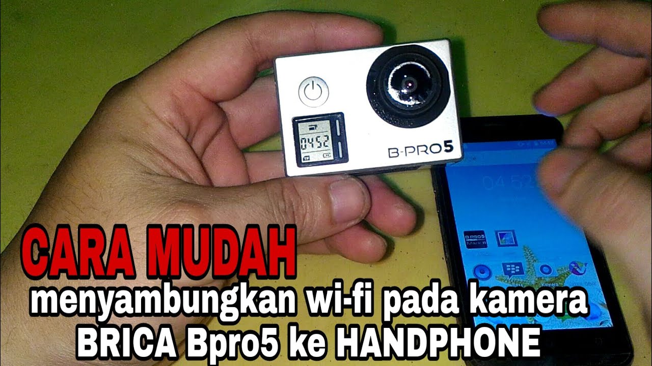 CARA MENYAMBUNGKAN WIFI PADA KAMERA BRICA Bpro5 KE HANDPHONE #76 
