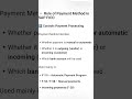 Payment method in SAP FICO #sap #sapfico #sapfico #education