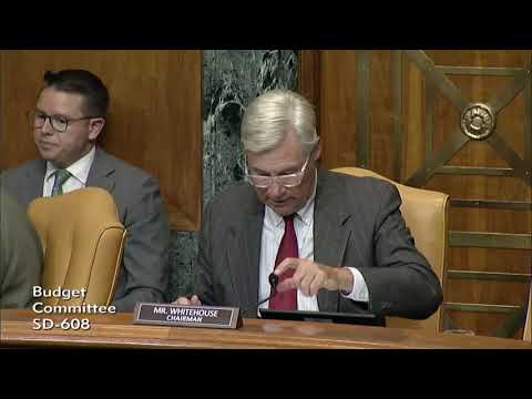 Sen. Whitehouse: Economic Inequality Constricts Economic Growth and Undermines Economic Stability