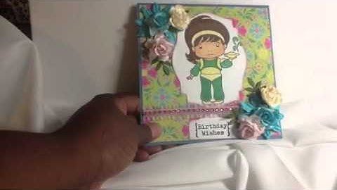 My first Spectrum Noir markers card and stamp haul!