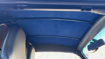 VX220 Roof Lining - home made effort!