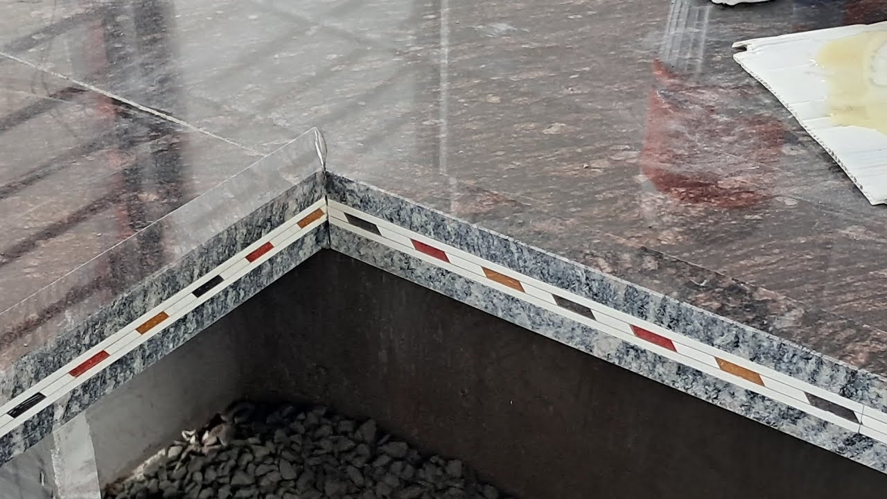 किचन की पाणी पट्टी ❤️🤭 बनाने का पूरा वीडियो देखे ❤️🤭 kitchen molding patti ❤️ #kitchen