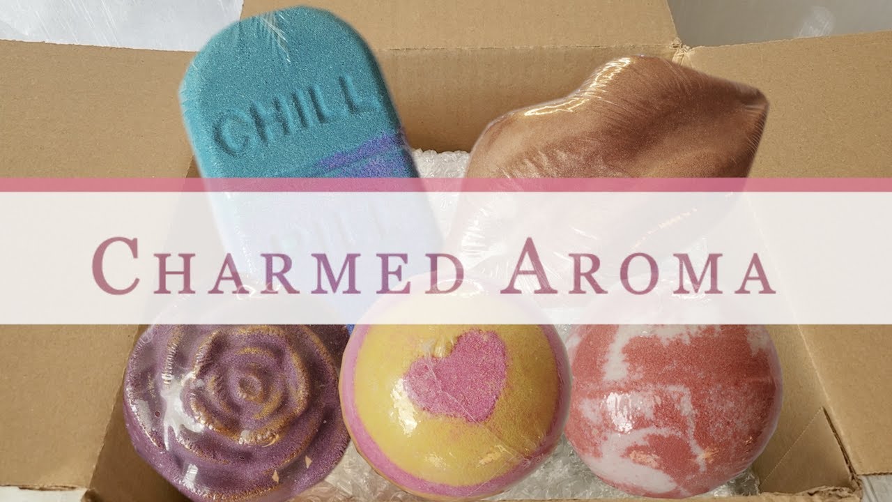 NEW! Bath Bombs Unboxing Charmed Aroma Order YouTube