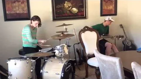 Chris Cromer and Ashley Cromer jamming Mother's Da...