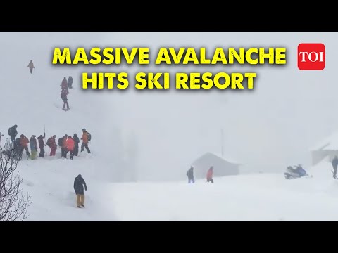 Breaking: Massive Avalanche Hits Gulmarg | Deadly Avalanche Strikes Ski Resort, 1 Foreigner Dead
