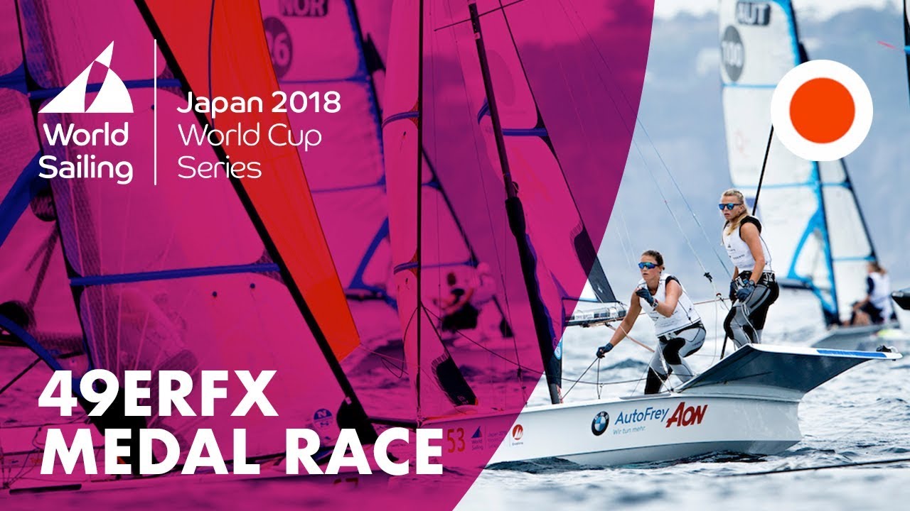 49erFX Medal Race | World Cup Series: Enoshima, Japan 2018