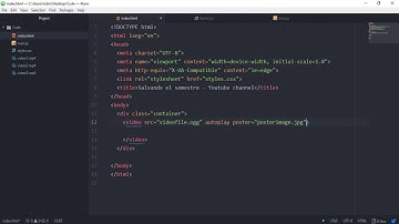 How to add autoplay video slider background || HTML || CSS ||JAVASCRIPT
