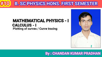 CALCULUS-I: Plotting of curves/ Curve tracing