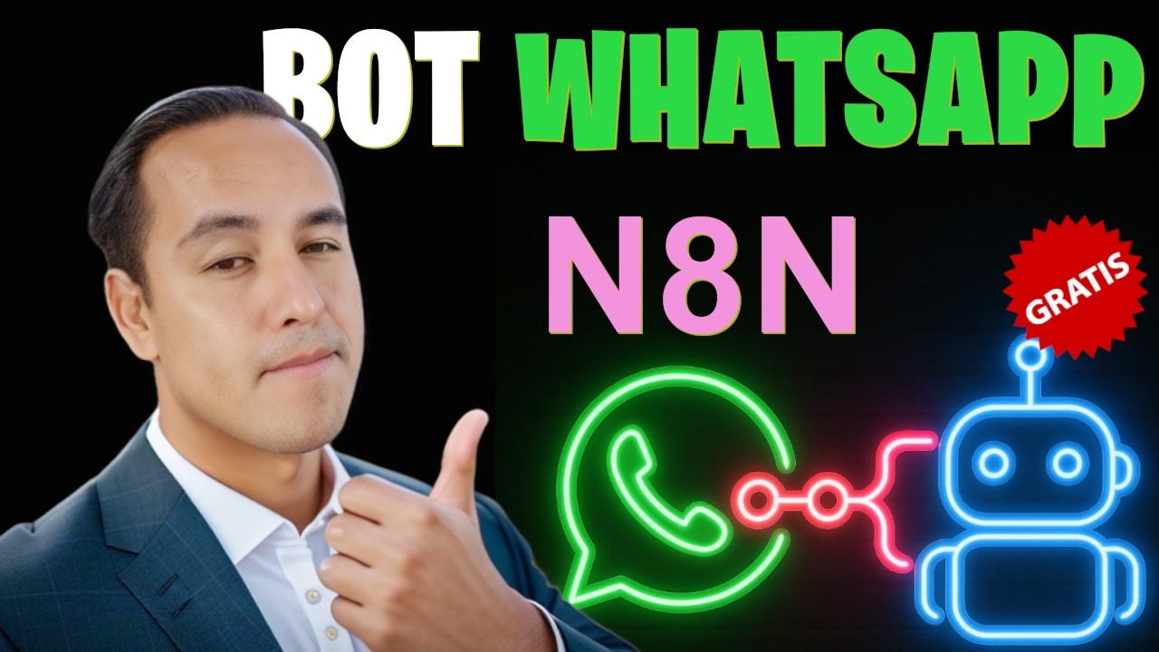 Crear un Chatbot de WhatsApp con n8n 🤑100% GRATIS