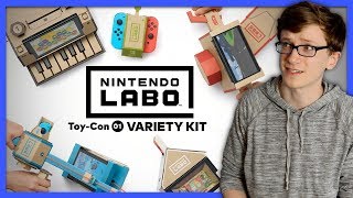 Nintendo Labo | Adventures with the Variety Kit  Scott The Woz