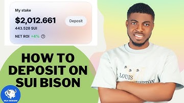 HOW TO DEPOSIT ON SUI BISON
