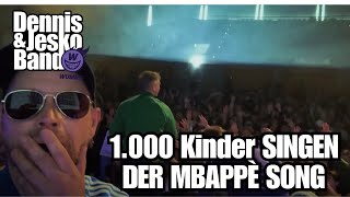 1.000 Kinder singen "Der Mbappé Song" Live - WAHNSINN 🤯🤯🤯 - WUMMS | Dennis & Jesko Band