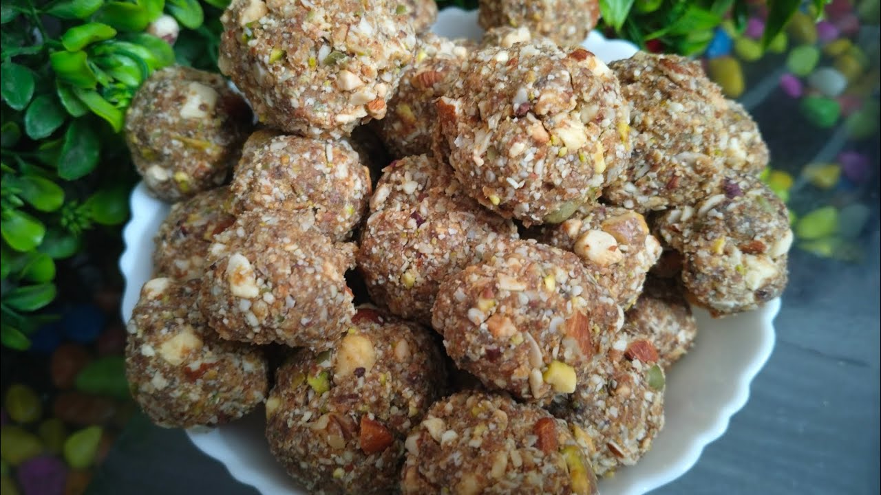 Dry Fruit And Seeds laddu  ll  Rich in vitamin ll Good For Glowing skin 