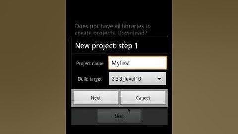 Anjedi: Example of using Java IDE on the Android device