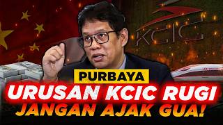TERLALU BERANI!! Purbaya Tolak Ganti Rugi Kereta Cepat China | Rugi 4,1T Balik Modal 367 Tahun?!