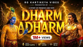 Dharm Adharm | Karn x Shree Krishna Hindi Rap Song | Rohit Gupta | Office Video | RGKV