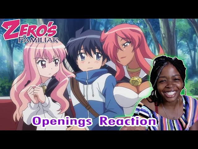 ZERO NO TSUKAIMA ALL OPENINGS (OP 1-4) REACTION 