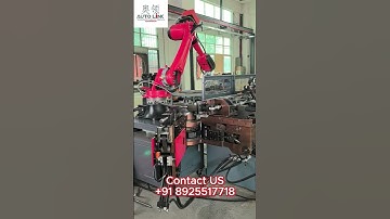 Fully Automated CNC Pipe Bending Machine with Robotic Arm! 🔧🤖