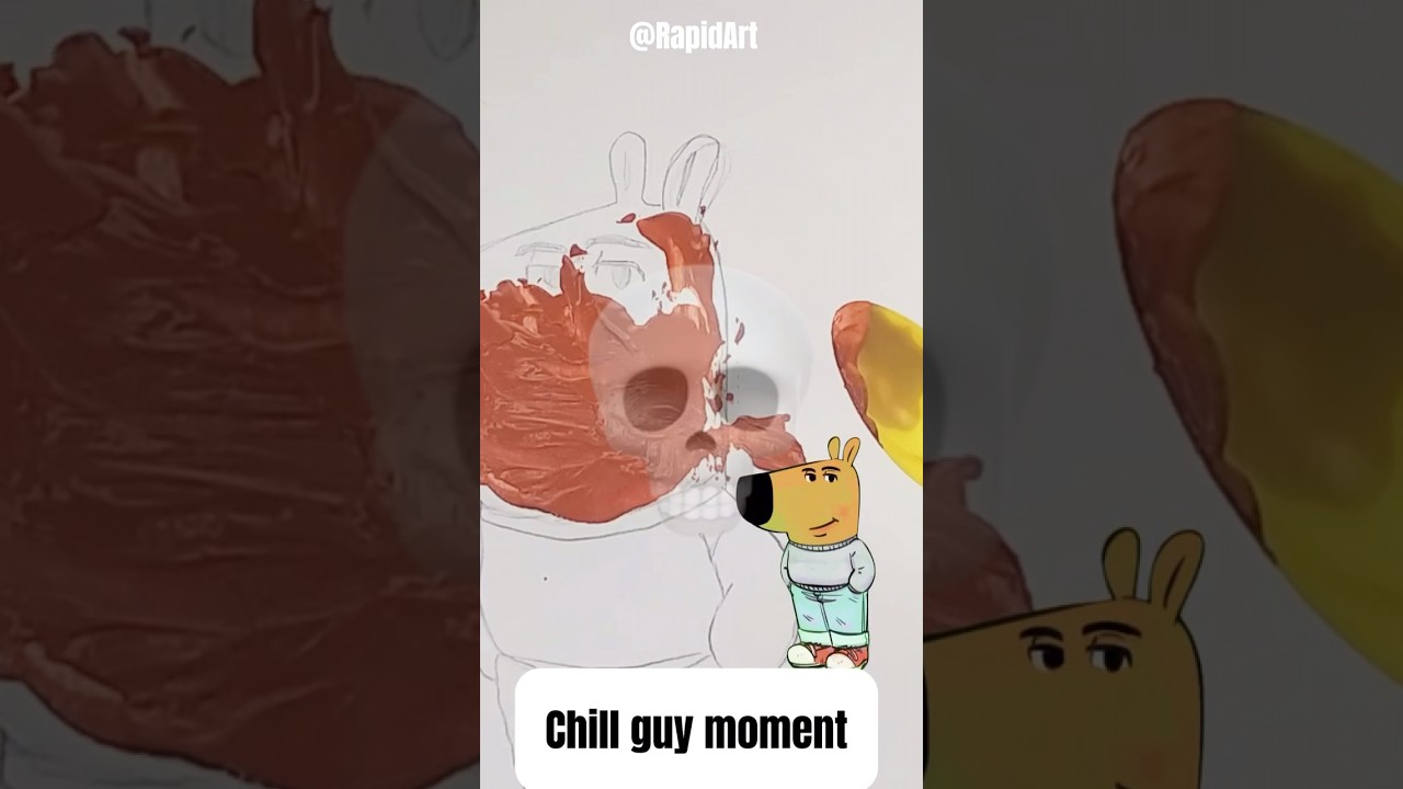 Definitely DON’T use a spoon for art🧑‍🎨 (