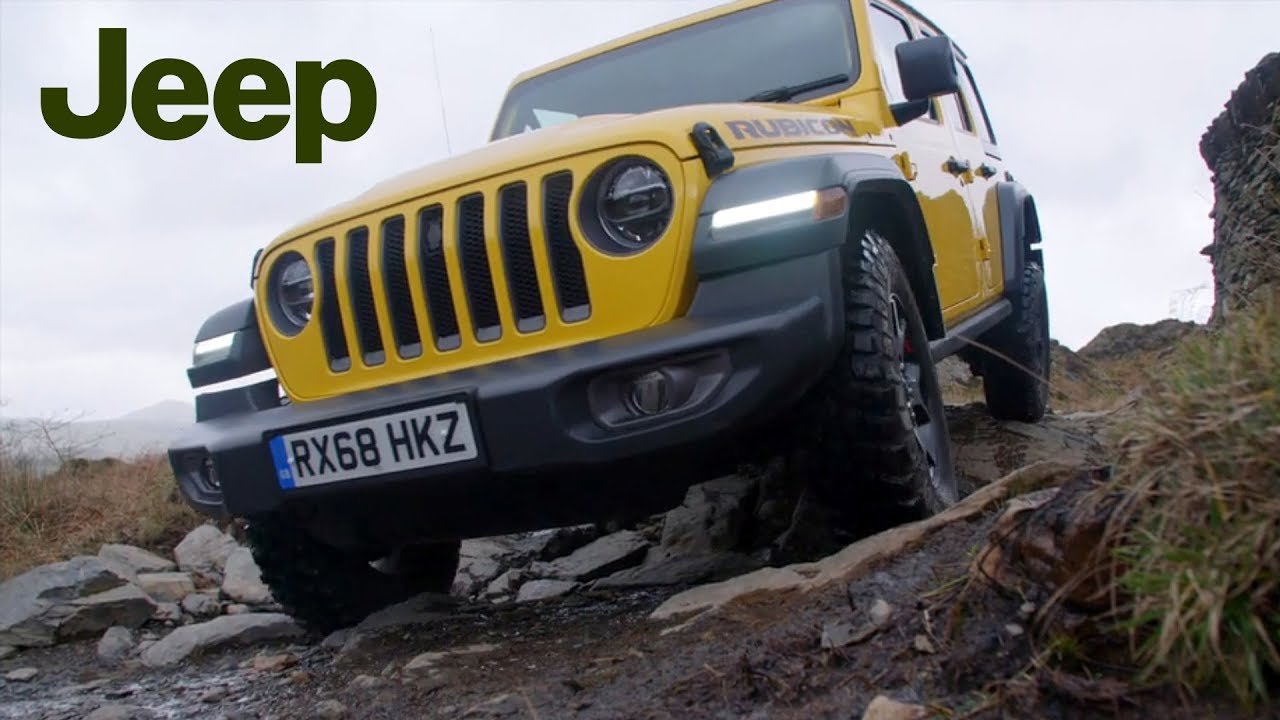 2019 Jeep Wrangler Rubicon Off-Road Driving | Hellayella (UK Spec)